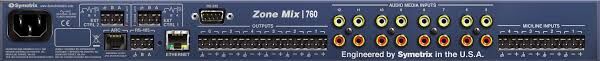 Symetrix Zone Mix 760 12x6 Network Paging Zone Mixer