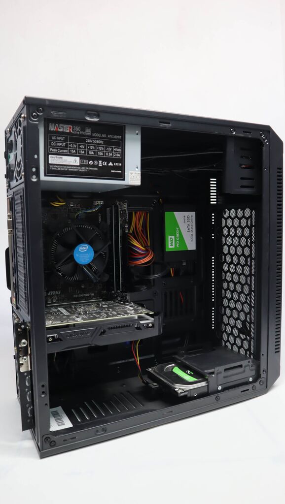 Custom Gaming PC i7-8700 GTX 1050 2GB 16GB RAM 240GB SSD + 1TB HDD Win 11