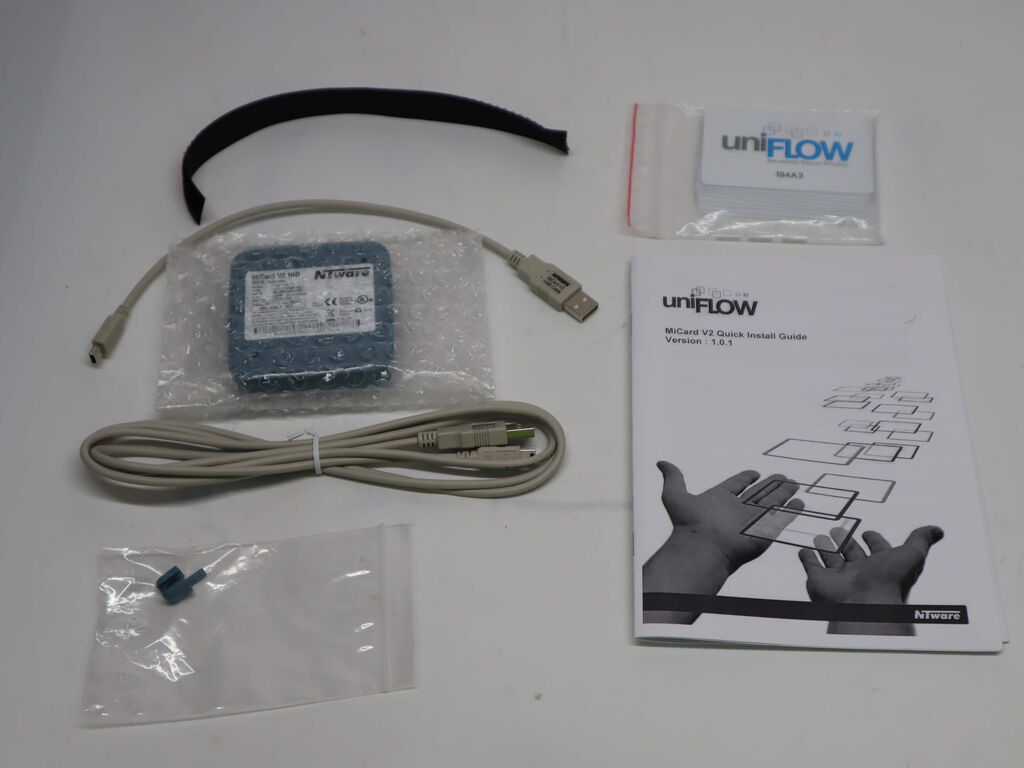 uniFLOW Serverless Secure Print Per Device License plus MiCard HID Card Reader Pack/UFSSPCR