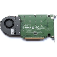 Dell Ultra-Speed Quad NVMe M.2 SSD PCIe x16 Adapter Card 080G5N Image 0