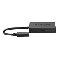 Lenovo USB-C to VGA Adapter with Power Pass-through P/N: 4X90K86568 Image 0