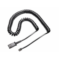 Plantronics HW510 EncorePro HW510 Corded Monaural Headset & U10 Vista Cable Image 1