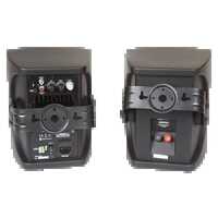 Australian Monitor AMPAV30B Powered Bookshelf Speakers 30W, Black Pair Image 1