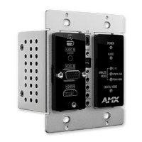AMX DXLink Multi-format Decor-style Wallplate Transmitter DX-TX-DWP-BL - New, Open Box Image 1