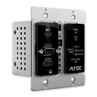AMX DXLink Multi-format Decor-style Wallplate Transmitter DX-TX-DWP-BL - New, Open Box Image 1