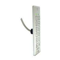 Rosslare AYC-E55 2x6 Convertible Ultra-Slim Piezo PIN Reader / Controller Image 1