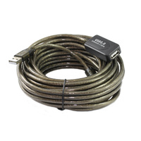 10m USB 2.0 AM-AF Active Extension Cable Image 1