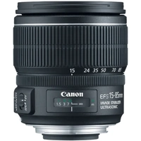 Canon EF-S 15-85mm f/3.5-5.6 IS USM Camera Lens Image 0