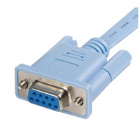 StarTech 6 ft RJ45 to DB9 Cisco Console Management Router Cable - M/F DB9CONCABL6 Image 1