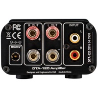 Dayton Audio DTA-120 120W Compact Stereo Amplifier 2x60W Class T Image 0