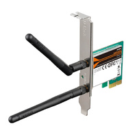 D-Link DWA-548 Wireless N 300 PCIe Desktop Adapter WiFi Card Image 1