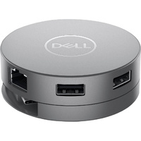 Genuine Dell DA310 Pro 7-in-1 USB-C Travel Hub Dock HDMI DP VGA Ethernet USB-C USB-A Image 1
