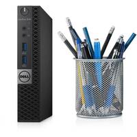 Dell OptiPlex 3040 Micro Intel i5 6500T 2.50GHz 8GB RAM 256GB SSD Wi-Fi Win 10 Image 1
