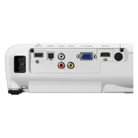 Epson EB-W140 1280x800 Projector HDMI VGA Composite 3300 Lumens w/Accessories Image 1