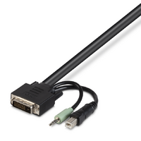 Belkin F1D9012b06 Secure KVM Cable 6'/1.8m DVI USB Audio Image 1