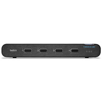 Belkin Universal Secure DP/HDMI KVM Switch 4 Port Single Head No CAC F1DN104KVM-UNN4 Image 1