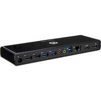 HP 3005pr USB 3.0 Port Replicator Docking Station DP HDMI w/PSU Image 1