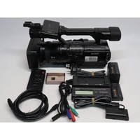 Sony HVR-Z1P HDV MiniDV Video Camera Recorder 1080/50i/25p PAL w/Accessories Image 0
