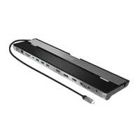 j5create JCD543 USB-C Triple Display Docking Station DP HDMI VGA Ethernet w/PSU Image 1
