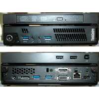 Lenovo ThinkCentre M92p Tiny Intel i5 3470T 2.30Ghz 8GB RAM 128GB SSD NO OS Image 1