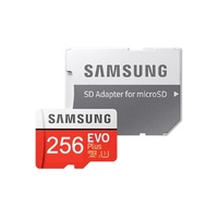 Samsung EVO Plus 256GB Micro SD Card SDXC Class 10 100MB/s Image 1