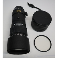 Nikon ED AF Nikkor 300mm f/4 Telephoto Lens F Mount with Hoya UV(O) Filter and case Image 1