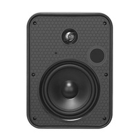 Lumi Audio OWM-5 5.25" High Performance Weather-Resistant Wall Speaker 50W Black Image 1