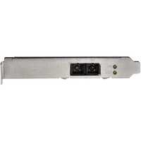 StarTech PCI Express (PCIe) Gigabit Ethernet Multimode SC Fiber Network Card Adapter NIC PEX1000MMSC2 Low Profile Image 1