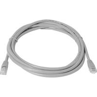 Cabac 3m Cat5e Grey Patch Lead PL5EGY3 Ethernet Cable Image 1