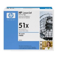 Genuine HP 51X High Yield Black Toner Cartridge Q7551X LaserJet P3005 M3027 mfp M3035 mfp Image 1