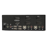 StarTech 2-Port DisplayPort Dual-Monitor KVM Switch - 4K 60Hz SV231DPDDUA2 Image 1