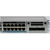 Cisco WS-C3850-12X48U-E 48-Port UPoE 12x MultiGig Switch w/C3850-NM-2-10G Network Module Image 0
