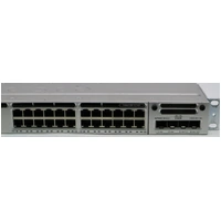 Cisco WS-C3850-24T-E 24-Port Gigabit Managed Switch w/C3850-NM-4-1G Network Module Image 0