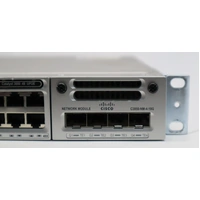 Cisco WS-C3850-48U-L 48-Port POE+ Gigabit Managed Switch w/C3850-NM-4-10G Network Module Image 0