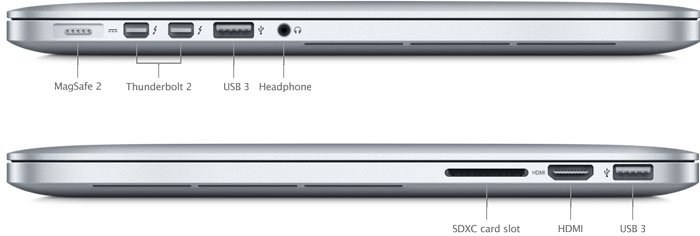 Apple MacBook Pro 13" 2014 Retina i5 4278U 2.60GHz 8GB RAM 128GB SSD macOS Big Sur - B Grade Image 2