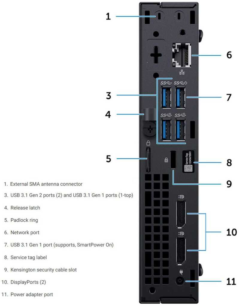 ⑦ DELL OptiPlex 7070 Micro i5第9世代 小型ミニPC