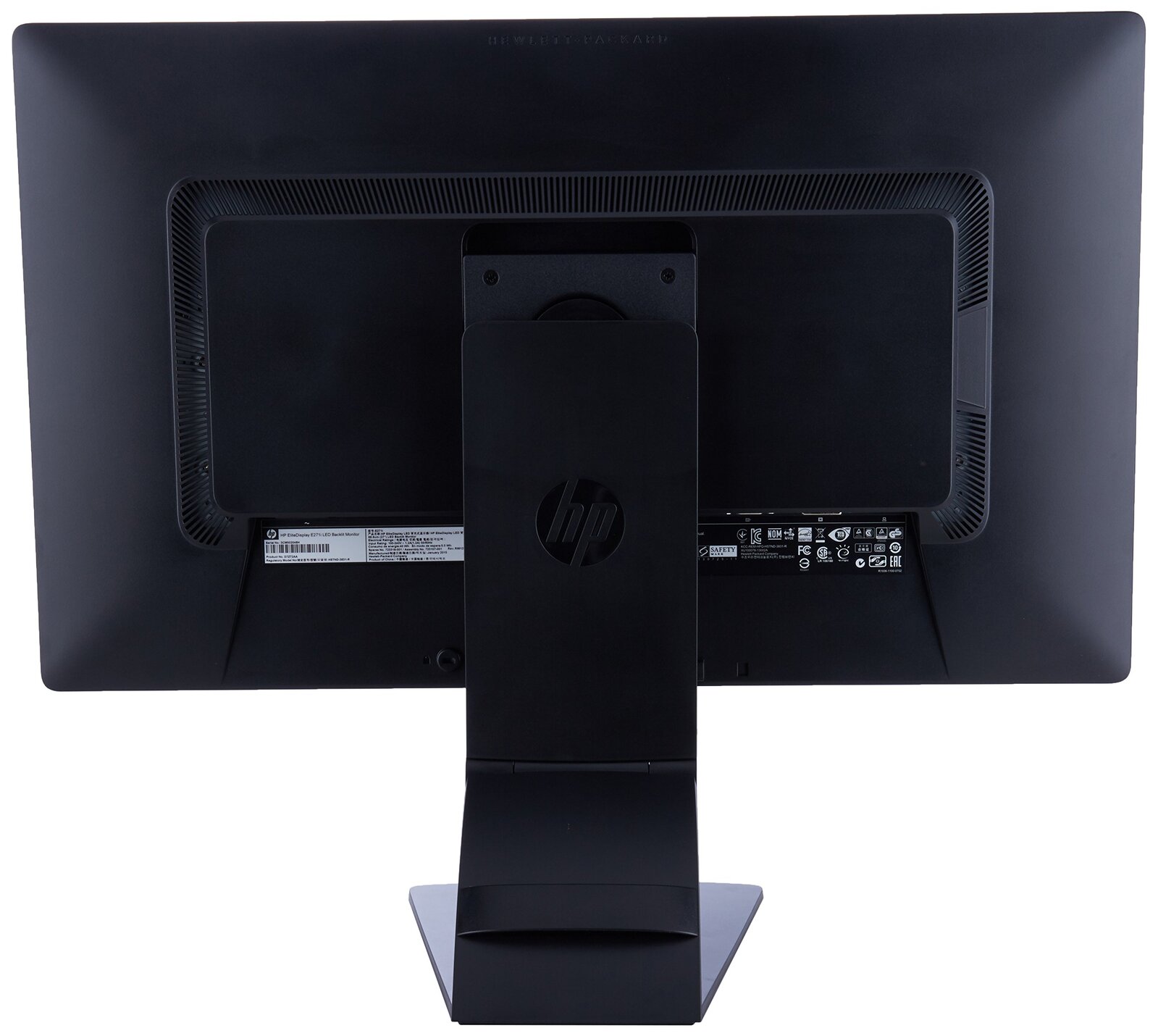 HP EliteDisplay E271i 27" IPS LED LCD Monitor 1920 x 1080 DVI DP VGA USB Hub Image 2