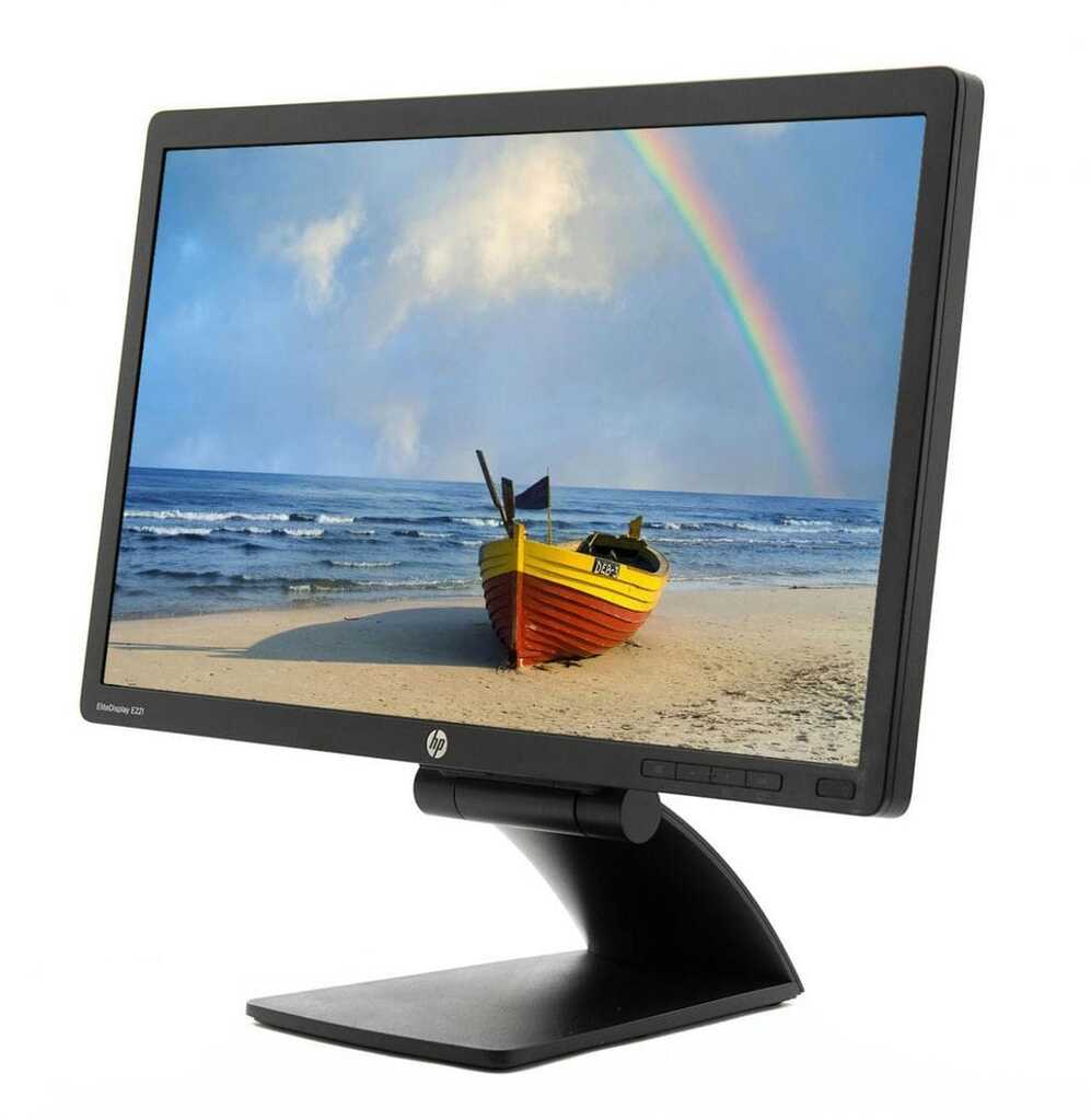 Buy HP EliteDisplay E221 21.5" LED Backlit Monitor 1920 x 1080 VGA DVI