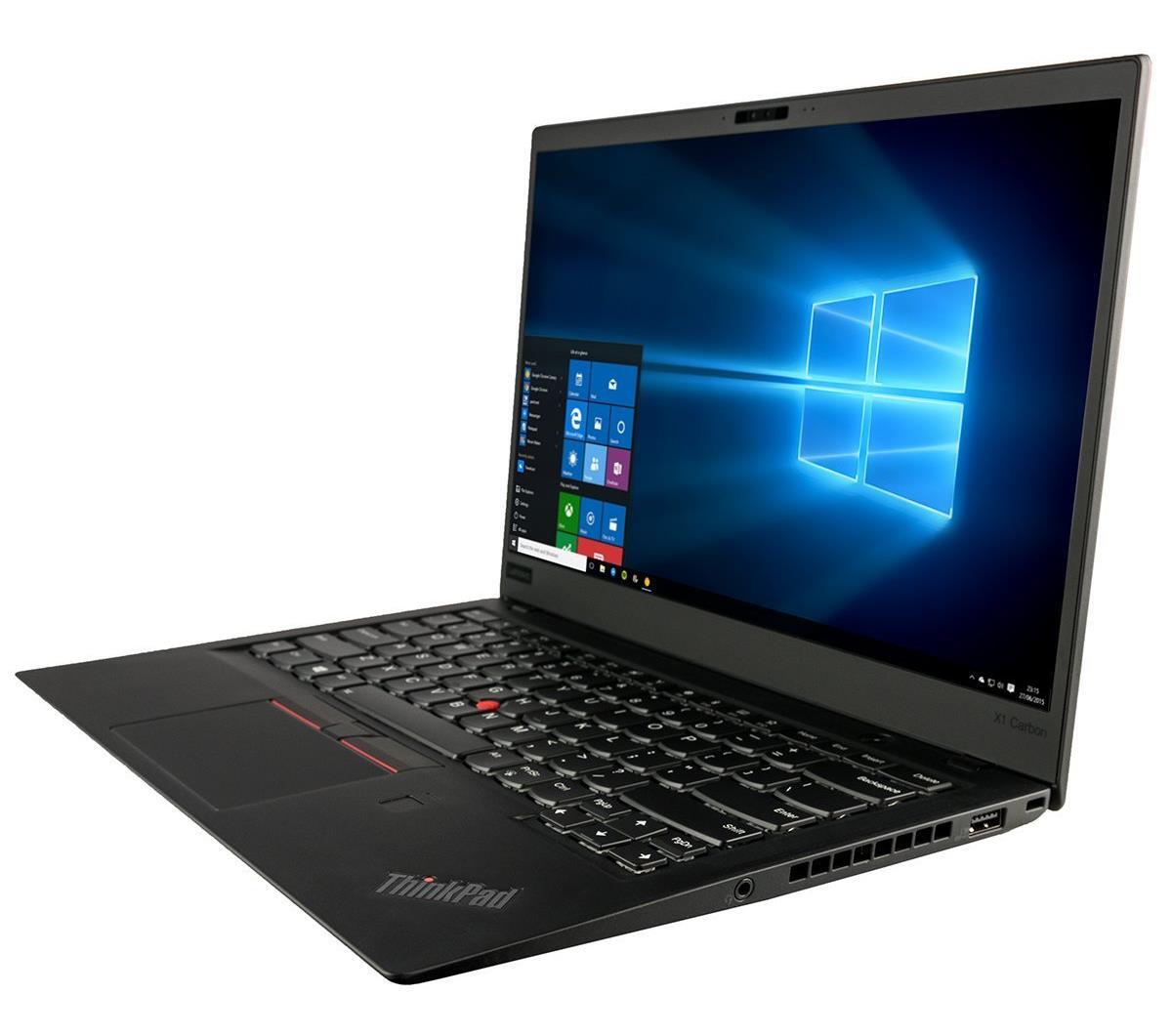 Lenovo ThinkPad X1 Carbon 4th Gen Intel i5 6300U 2.40GHz 8GB RAM 240GB SSD 14" FHD Win 10 Pro - B Grade Image 2