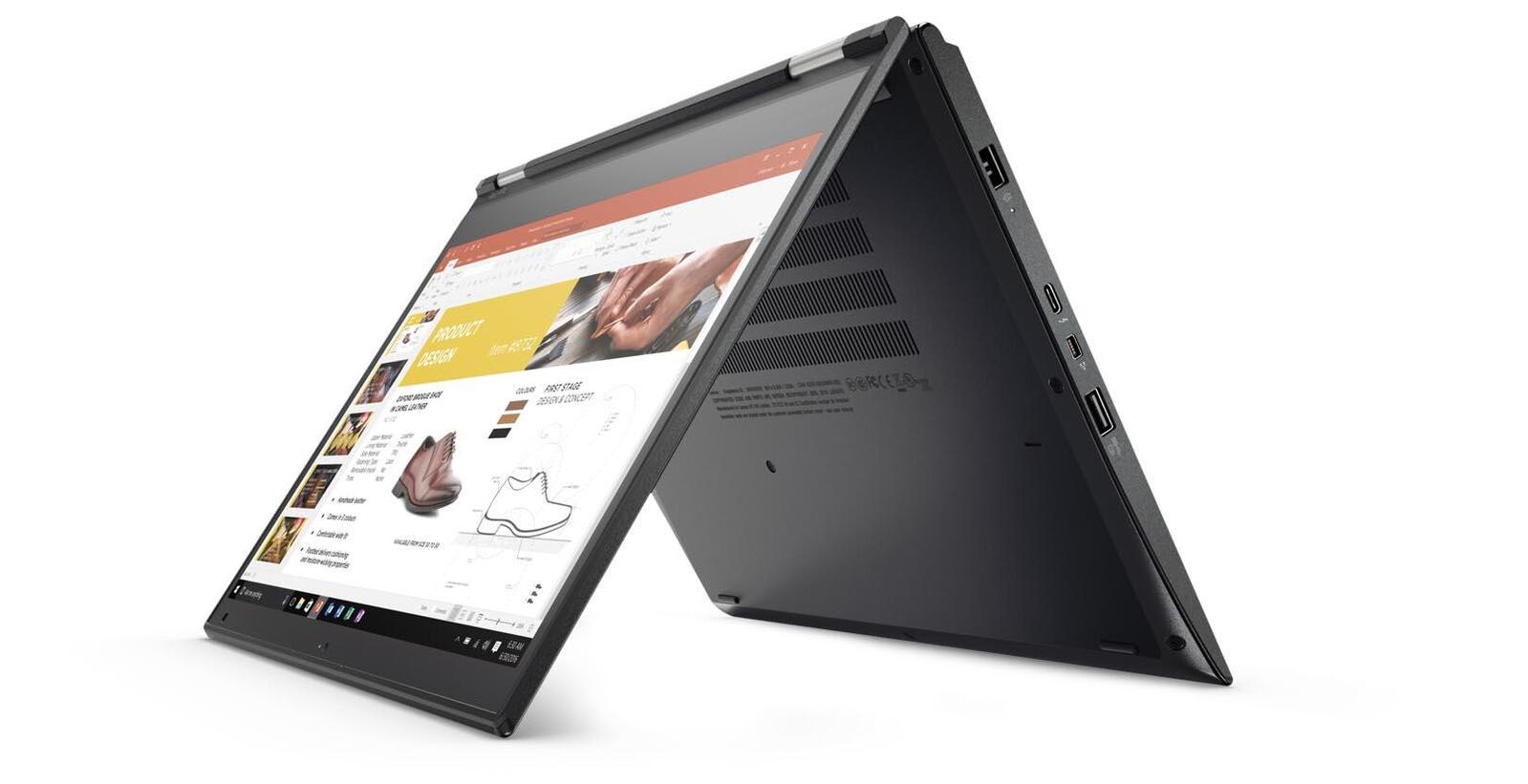Lenovo ThinkPad Yoga 370 Intel i5 7300u 2.60Ghz 8GB 256GB SSD 13.3" FHD Touch Win 10 Image 2