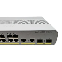 Cisco WS-C3560CX-12PD-S 12-Port PoE+ Fanless Gigabit Switch w/ 2x 10Gb SFP+ Image 1