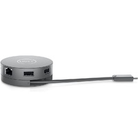 Genuine Dell DA310 Pro 7-in-1 USB-C Travel Hub Dock HDMI DP VGA Ethernet USB-C USB-A Image 2