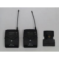Sennheiser EK/SK 100 G4 Bodypack Receiver/Transmitter 606-648 MHz w/Camera Shoe Mount Image 1