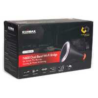 Edimax N600 Dual-Band Wi-Fi Bridge for Music Streaming and Gaming CV-7438nDM - Open Box Image 2