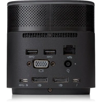 HP Thunderbolt Dock 120W G2 USB-C 2 x DP VGA HSN-IX01 w/PSU and Audio Module Image 2