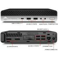 HP EliteDesk 800 G5 Mini Intel i7 9700T 2.0GHz 16GB RAM 256GB SSD Wi-Fi Win 11 Image 1