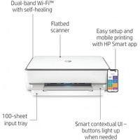 HP ENVY 6020 All-in-One Inkjet Printer Image 2