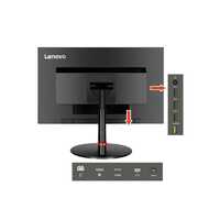 Lenovo ThinkVision T22i-10 21.5” IPS LED LCD Monitor 1920x1080 HDMI DP VGA Image 2