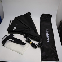 LightPro 50 x 50 cm Softbox Umbrella - E27 Bulb Socket Image 1