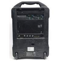 MIPRO MA-707 Portable Wireless PA System 6B 644-668MHz 2 Mics No Battery Image 2